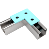 Flat L Bracket HDG